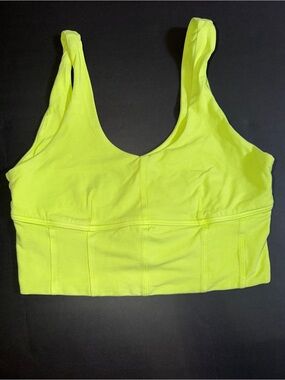 Offline by Aerie Neon Yellow Bra